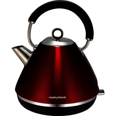 Morphy Richards 102004 Accents Traditional Kettle in Red Morphy Richards 102004 Accents Traditional Kettle in Red